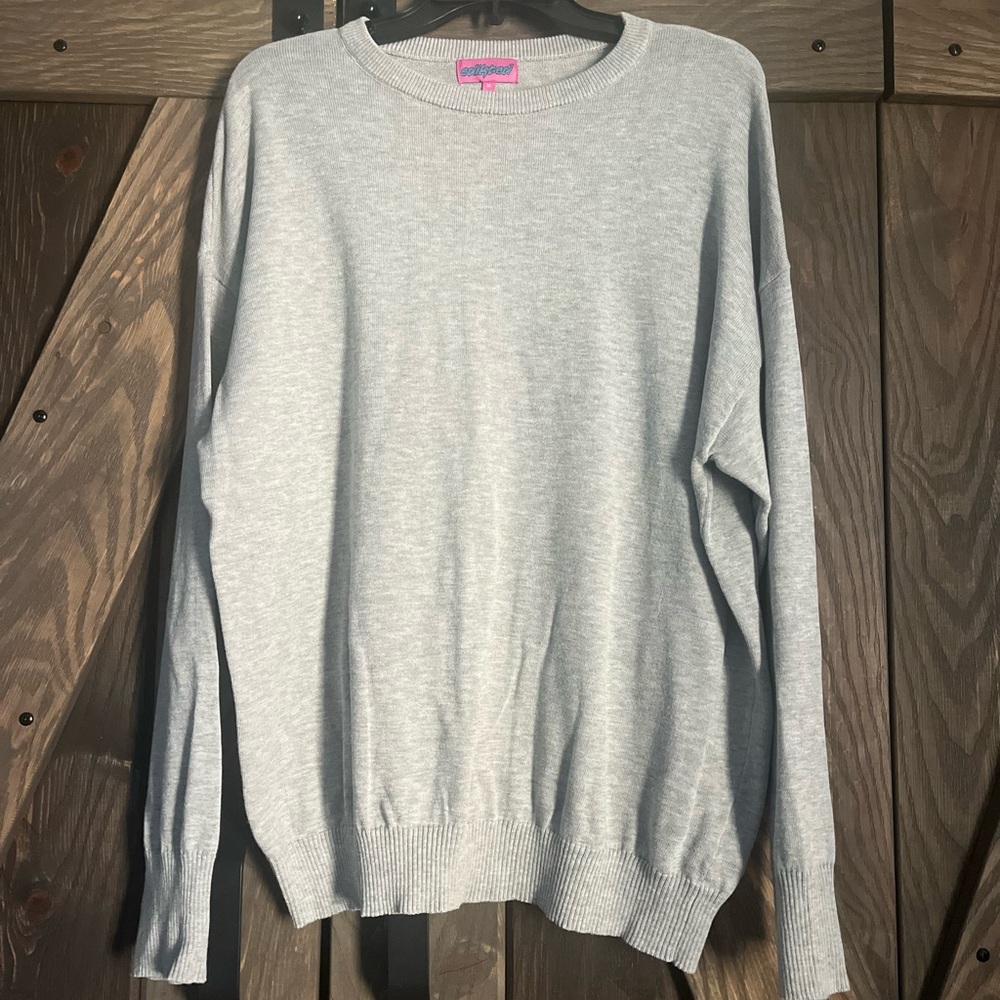 Edikted Light Gray Sweater